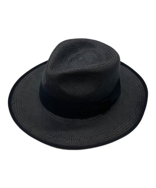 STETSON（ステットソン）STETSON (ステットソン) パナマハット ブラックの古着・服飾アイテム