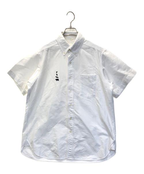 MOUNTAIN RESEARCH（マウンテンリサーチ）MOUNTAIN RESEARCH (マウンテンリサーチ) BIG B.D S/S ホワイト サイズ:Sの古着・服飾アイテム