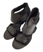 ECCOエコー）の古着「SHAPE 65 BLOCK SANDAL」｜ブラック