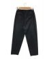 AMOMENTO (アモーメント) SNAP GARCONNE PANTS ブラック：6000円