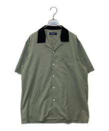 FRED PERRY（フレッドペリー）の古着「REVERE COLLAR SHIRT」｜グリーン