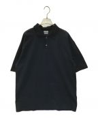 STEVEN ALANスティーブンアラン）の古着「TWST BORDER POLOSHIRT」｜ネイビー