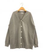 Plageプラージュ）の古着「SWEAT KNIT CARDIGAN」｜グレー