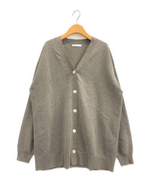 Plage（プラージュ）Plage (プラージュ) SWEAT KNIT CARDIGAN グレー サイズ:-の古着・服飾アイテム