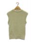 AURALEE (オーラリー) ALPACA WOOL SUPER LIGHT KNIT VEST ライトグリーン サイズ:1：6000円