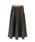 ATON (エイトン) LIGHT HEMP EASY FLARED SKIRT チャコールグレー サイズ:00：12000円