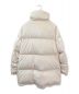 MONCLER (モンクレール) ハイネックダウンジャケット ベージュ サイズ:1：100000円