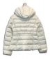 MONCLER (モンクレール) SABY ダウンジャケット ホワイト サイズ:SIZE 12/152cm：25000円