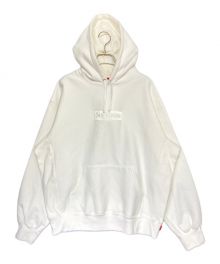 SUPREME（シュプリーム）の古着「Box Logo Hooded Sweatshirt」｜ホワイト