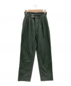 lenoリノ）の古着「DOUBLE BELTED GURKHA TROUSERS」｜カーキ