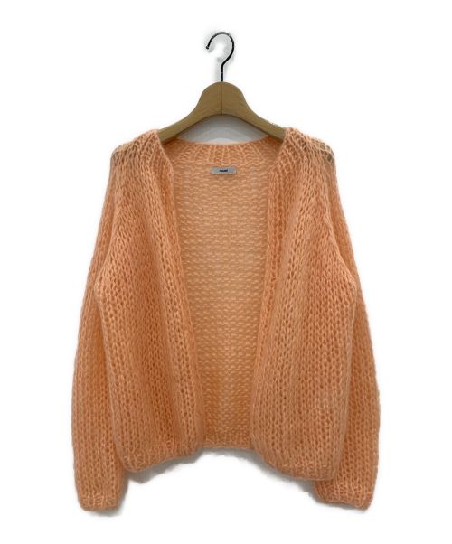 Maiami（マイアミ）Maiami (マイアミ) IENA (イエナ) MOHAIR SMALL CARDIGAN ピンク サイズ:-の古着・服飾アイテム