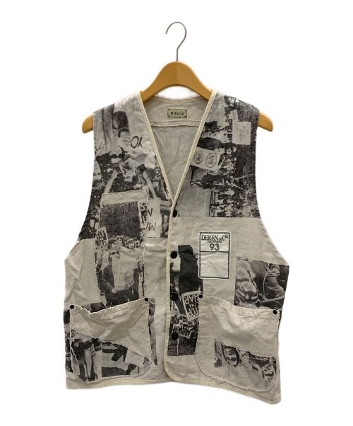 Rifatto（リファット）Rifatto (リファット) Anti War Line Vest ベージュ サイズ:-の古着・服飾アイテム