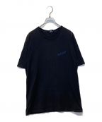 stussyステューシー）の古着「プリントTシャツ」｜ブラック