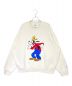 KITH（キス）の古着「Mickey & Friends Astonished Goofy Vintage Crewneck」｜アイボリー