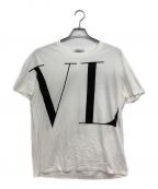 VALENTINOヴァレンティノ）の古着「VLTN Printed T-Shirt」｜ホワイト