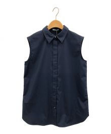 theory luxe（セオリーリュクス）の古着「Luxe Cotton Fina」｜ネイビー