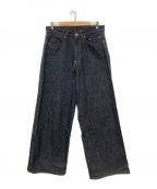 SUGARHILLシュガーヒル）の古着「MODERN DENIM WIDE TROUSERS」｜インディゴ