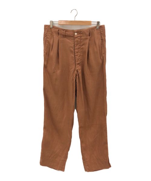 THE CIRCA BRAND（ザサーカブランド）THE CIRCA BRAND (ザサーカブランド) TROUSERS S301E ブラウン サイズ:36の古着・服飾アイテム