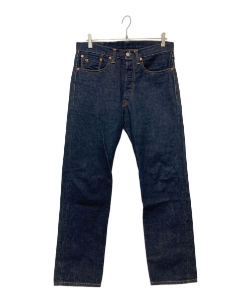 RRL（ダブルアールエル）RRL (ダブルアールエル) STRAIGHT LEG SELVEDGE JEAN インディゴ サイズ:32×30の古着・服飾アイテム