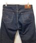 中古・古着 RRL (ダブルアールエル) STRAIGHT LEG SELVEDGE JEAN インディゴ サイズ:32×30：12000円