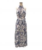 Estella.Kエステラケー）の古着「Positano Belted long Dress」｜ベージュ