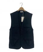 MARKAマーカ）の古着「SAFARI VEST」｜ブラック