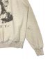 中古・古着 SAINT MICHAEL (セントマイケル) KN CREW SWEAT/ NORIDA-/GRAY アイボリー サイズ:L：40000円