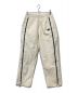 Unknown（アンノーン）の古着「Cream Tonal Zip Track Pants」｜アイボリー