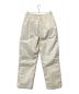 Unknown (アンノーン) Cream Tonal Zip Track Pants アイボリー サイズ:L：13000円