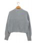 L'AUBE BLANC (ローブブラン) Basket Knit Cardigan ブルー サイズ:F：9000円