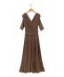 HER LIP TO (ハーリップトゥ) Cache Coeur Jersey Long Dress ブラウン サイズ:M：7000円