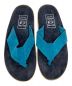 中古・古着 ISLAND SLIPPER (アイランドスリッパ) サンダル ネイビー サイズ:9：7000円