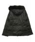 MONCLER (モンクレール) TANZ ファー付ダウンジャケット ブラック：11000円