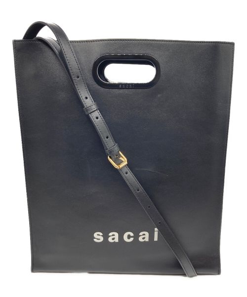 sacai（サカイ）sacai (サカイ) New Shopper Bag Medium S065-01 ブラックの古着・服飾アイテム