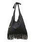 CALDO（カルド）の古着「Sheep Leather Fringe Tote Bag」｜ブラック