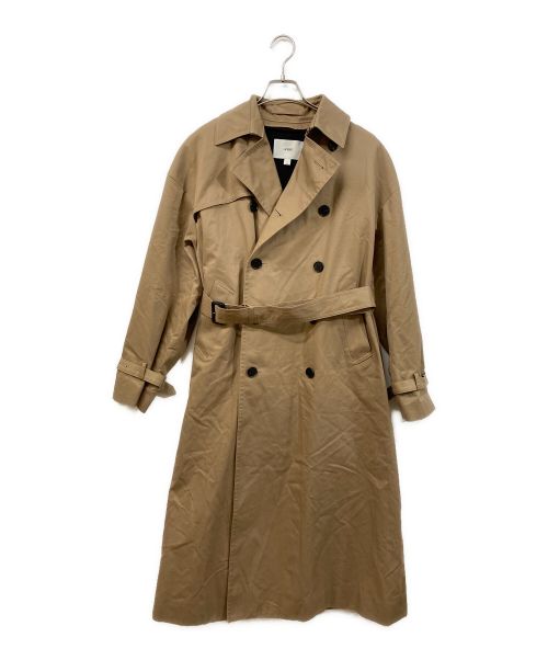 HYKE（ハイク）HYKE (ハイク) TRENCH COAT / BIG FIT ベージュ サイズ:1の古着・服飾アイテム