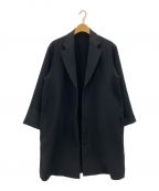 UNITED ARROWS & SONS by DAISUKE OBANAユナイテッドアローズ＆サンズ バイ ダイスケ オバナ）の古着「PE CHESTER COAT」｜ブラック