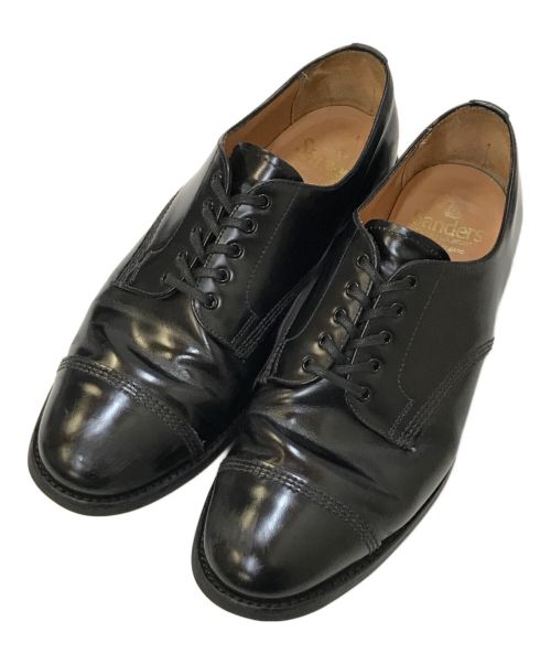 SANDERS（サンダース）SANDERS (サンダース) MILITARY DERBY SHOE ブラック サイズ:8の古着・服飾アイテム