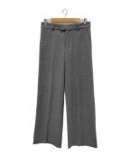 Hello, Bonjour!ハローボンジュール）の古着「STRIPE SLACKS PANTS」｜グレー