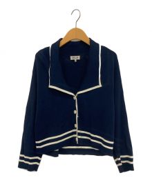 BAUM UND PFERDGARTEN（バウムウンドヘルガーデン）の古着「CILA CARDIGAN」｜ネイビー