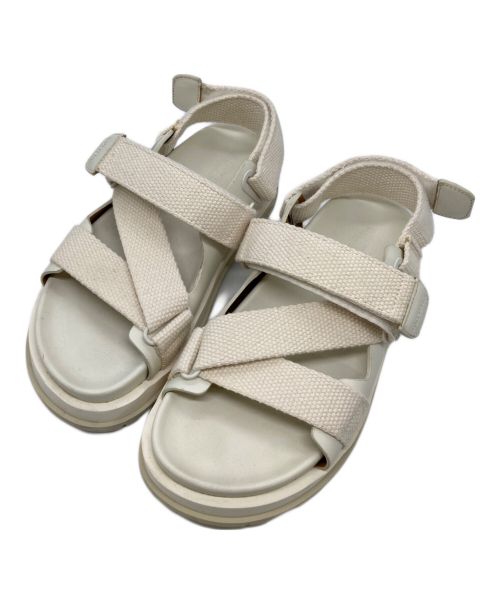 BUTTERO（ブッテロ）BUTTERO (ブッテロ) ベルクロSANDAL アイボリー サイズ:37の古着・服飾アイテム