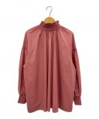 Ameriアメリ）の古着「2WAY VOLUME SHIRRING BLOUSE」｜ピンク