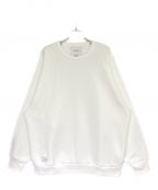 WTAPSダブルタップス）の古着「BLANK CREW NECK」｜ホワイト