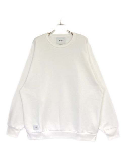 WTAPS（ダブルタップス）WTAPS (ダブルタップス) BLANK CREW NECK ホワイト サイズ:03の古着・服飾アイテム