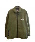 Local Golfローカルゴルフ）の古着「Garage Logo Fleece JKT」｜カーキ