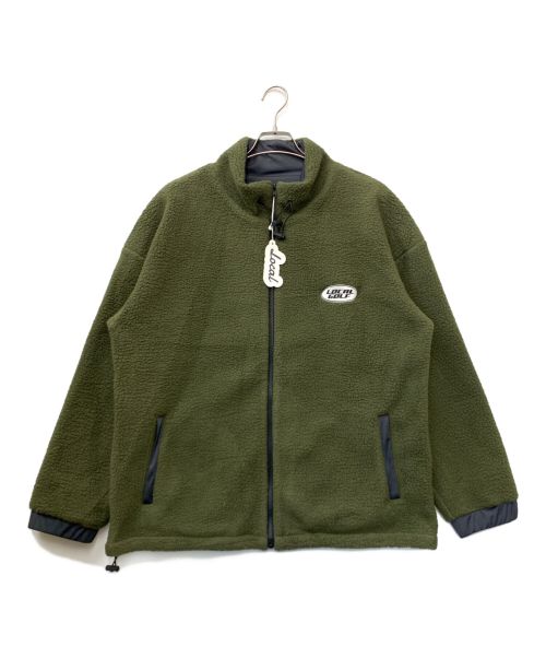 Local Golf（ローカルゴルフ）LOCAL GOLF (ローカルゴルフ) Garage Logo Fleece JKT カーキ サイズ:M/Lの古着・服飾アイテム