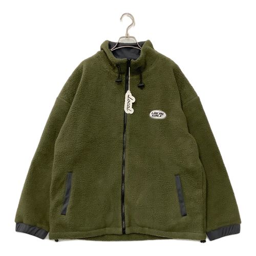 Local Golf（ローカルゴルフ）Local Golf (ローカルゴルフ) Garage Logo Fleece JKT カーキ サイズ:FREE 未使用品の古着・服飾アイテム