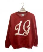 Local Golfローカルゴルフ）の古着「LG Jacquard L/S KNIT」｜バーガンディー