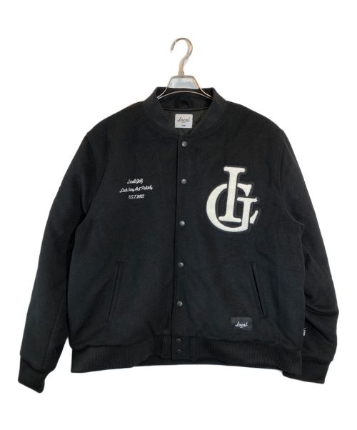 Local Golf（ローカルゴルフ）Local Golf (ローカルゴルフ) Melton Varsity JKT ブラック サイズ:SIZE M/Lの古着・服飾アイテム