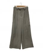 GOAT ESSENCEゴートエッセンス）の古着「TUCK WIDE PANTS」｜グレー